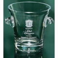Tall Wide Mouth Crystal Vase (7 1/2")